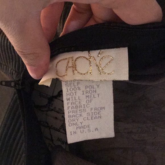 Whimsgoth rave Vintage punk emo Pencil Wet Striped Casual Work Cocktail Party - Picture 5 of 5